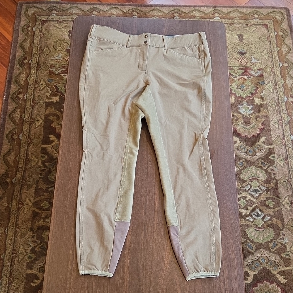 Goode Rider Full Seat Tan Breeches Suze 36 L